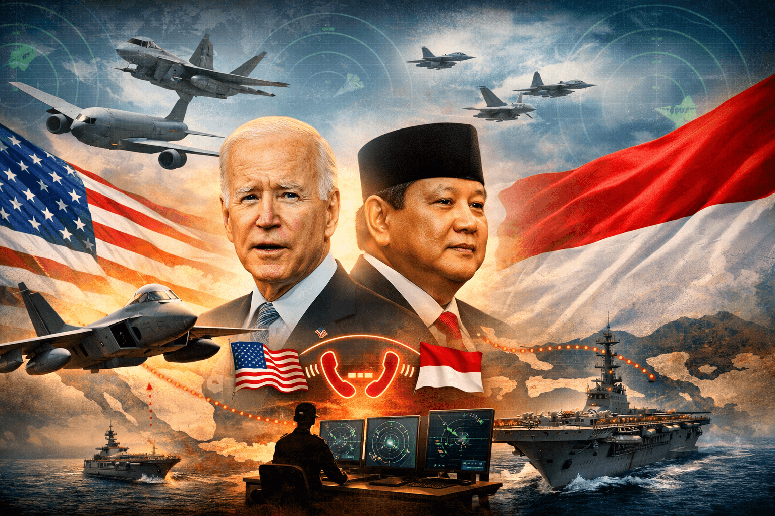 Hoaks Pangkalan Militer AS di Natuna Kembali Viral, Pemerintah Tegaskan Tak Ada Basis Asing