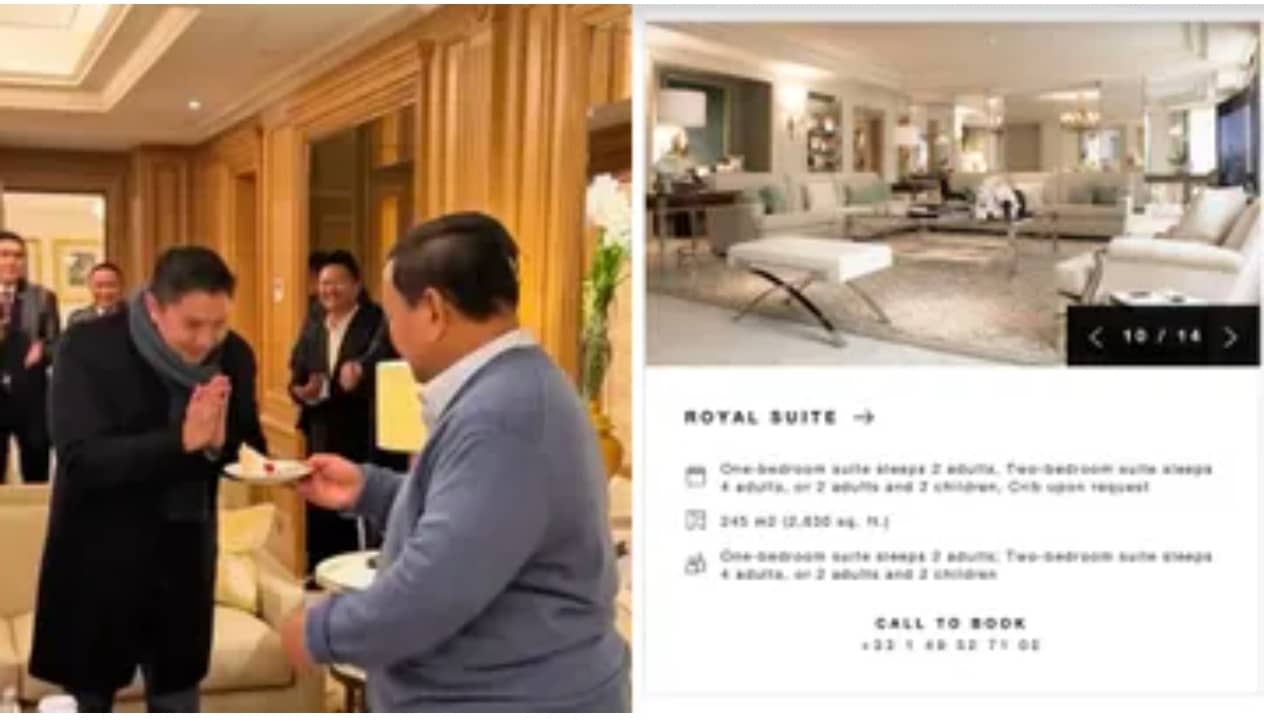 Sorotan Kunjungan Prabowo ke Paris, Ini Penjelasan Momen Ultah Seskab Teddy dan Isu Hotel Mewah